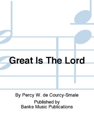 Book cover for Great Is The Lord