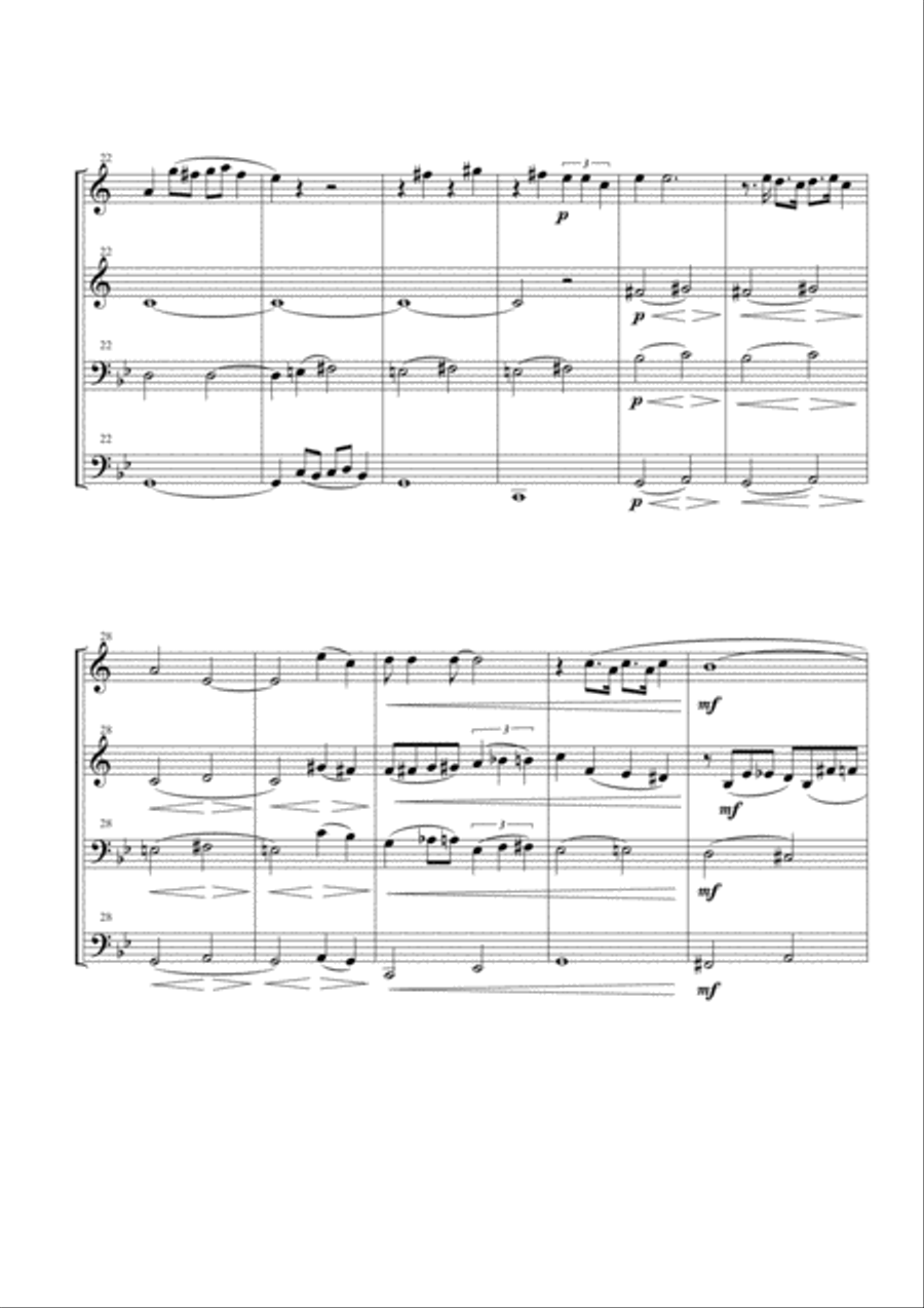 Summertime Summertime Brass Ensemble scores gallery preview page 4