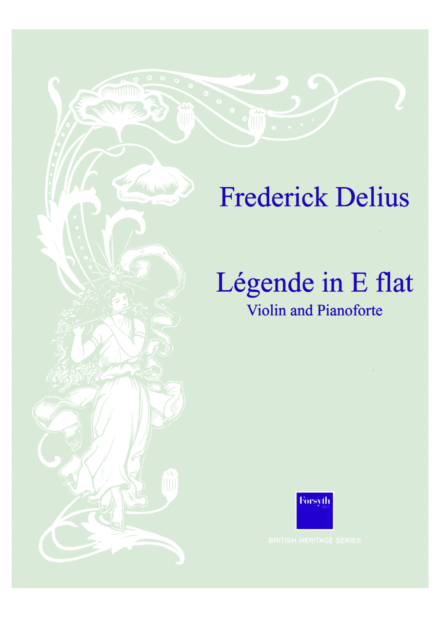 Légende for Violin and Piano - Frederick Delius Violin Solo scores gallery preview page 1