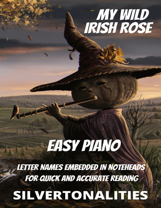 My Wild Irish Rose for Easy Piano