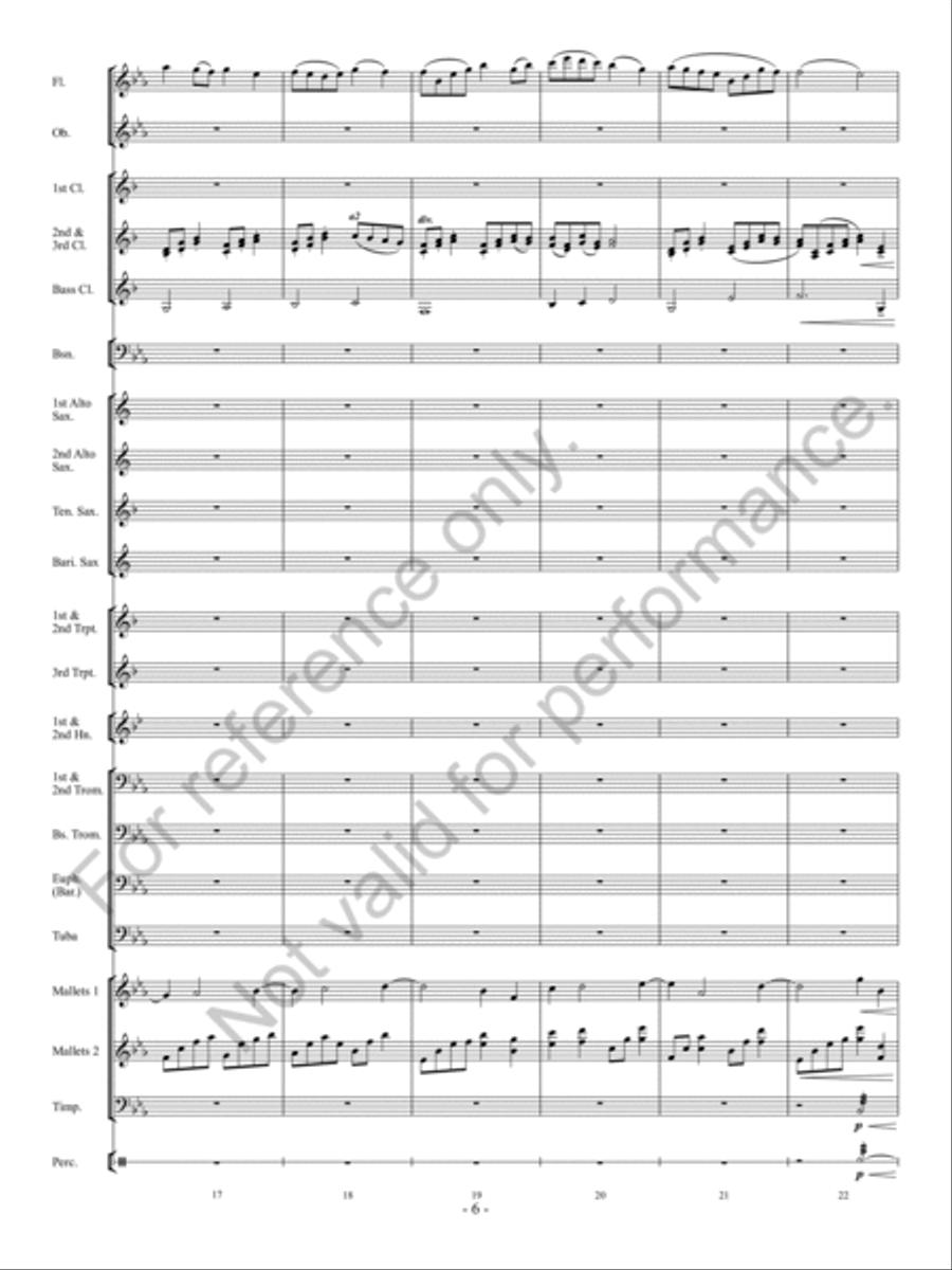 The Meeting Place Concert Band scores gallery preview page 7