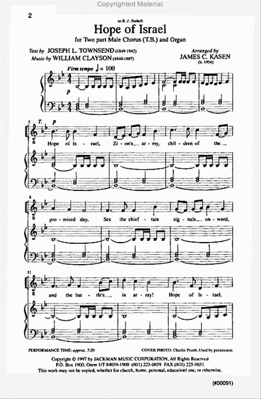 <br>Sheet music extract