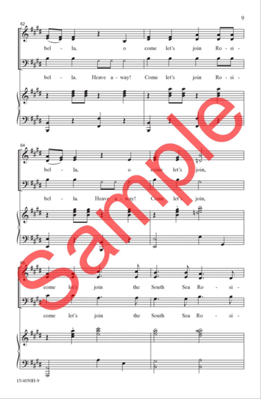 Rosibella 3-Part scores gallery preview page 9
