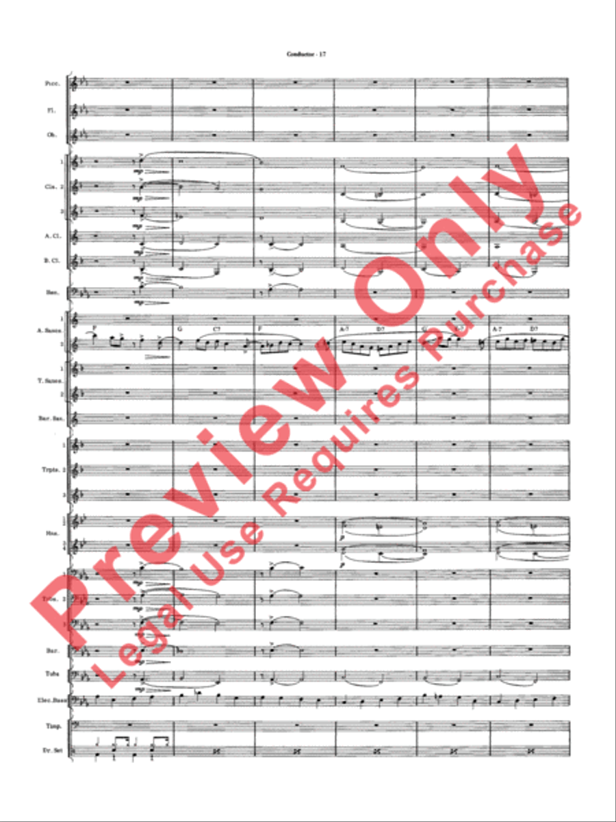 Five to Go Five to Go Concert Band scores gallery preview page 19