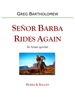 Book cover for Señor Barba Rides Again