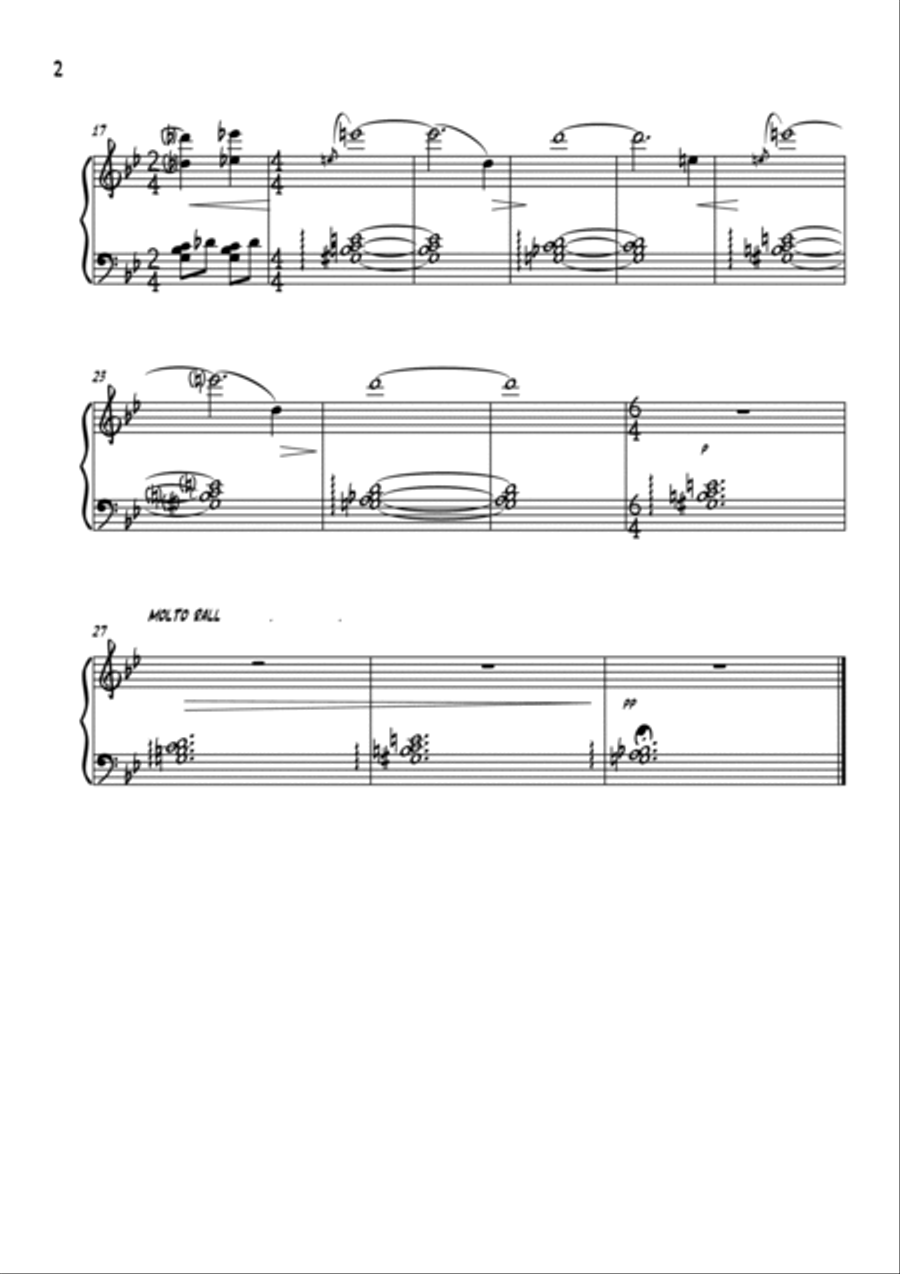 Memory Of Water - solo piano collection Piano Solo scores gallery preview page 6