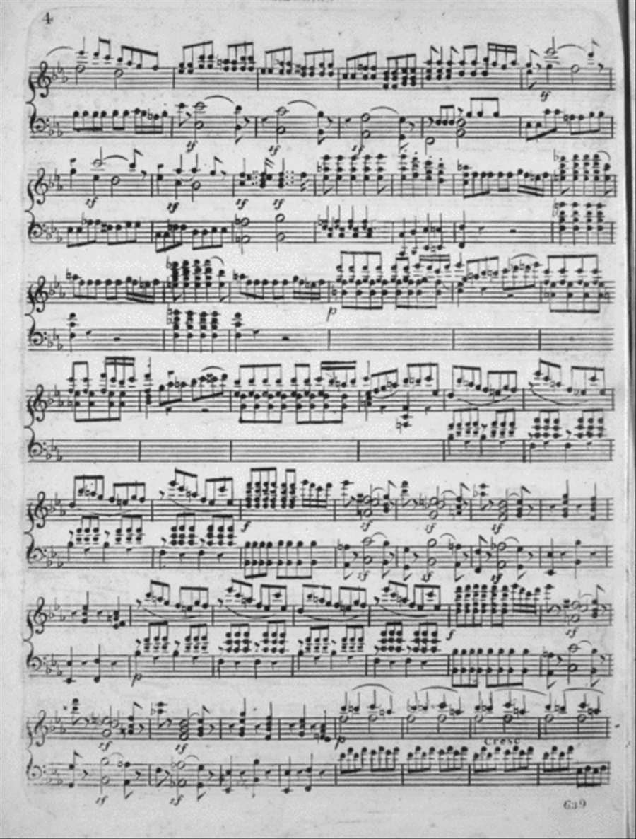 Ouverture de l'Opera Die Zauberflothe pour le Clavecin, our Piano Forte Harpsichord scores gallery preview page 3