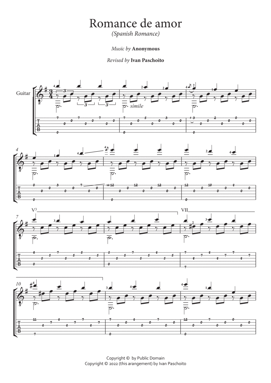 Romantic classical guitar deals pieces