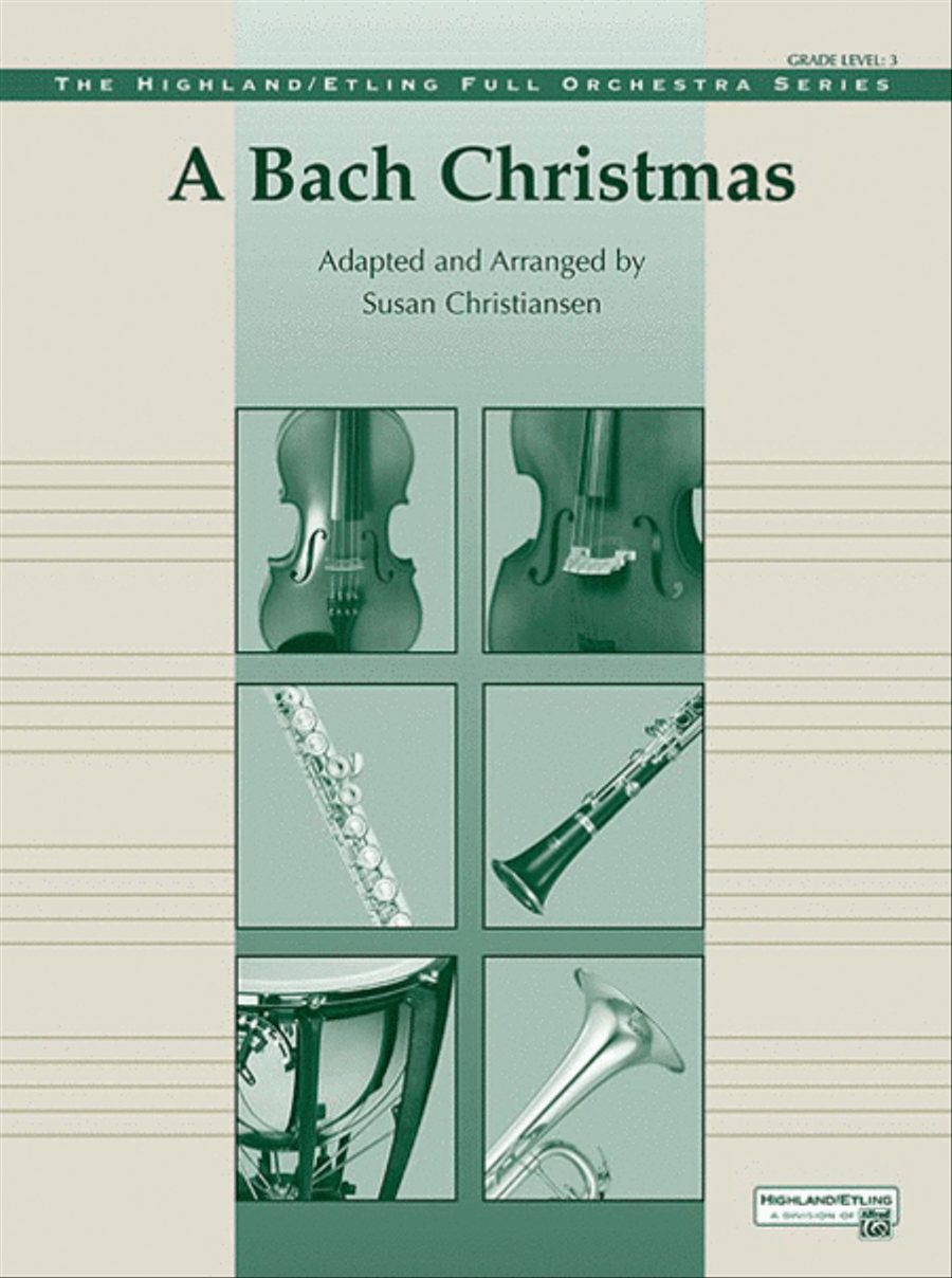 A Bach Christmas Full Orchestra scores gallery preview page 1