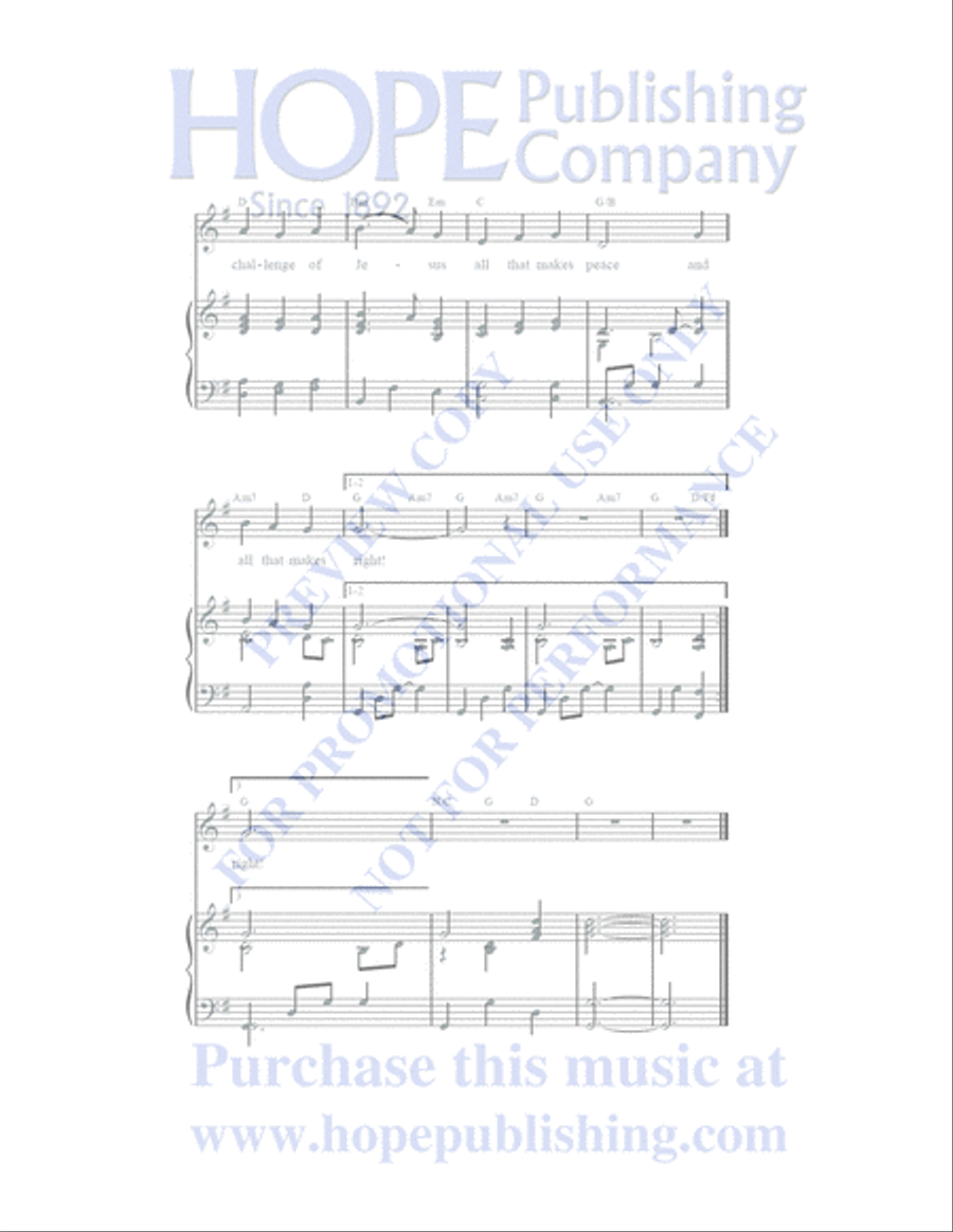 A Place at the Table Choir scores gallery preview page 104