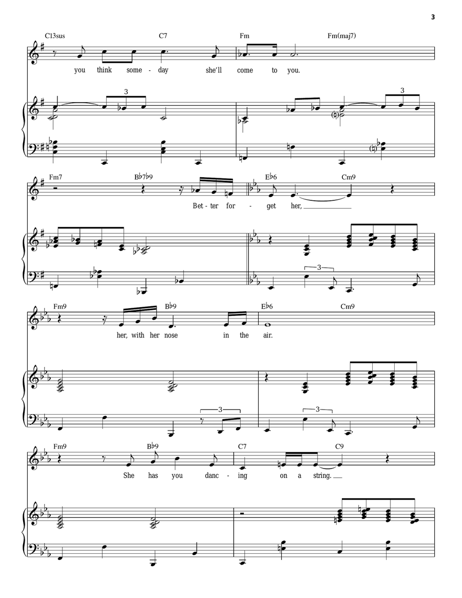 Hey There Hey There Piano, Vocal scores gallery preview page 3