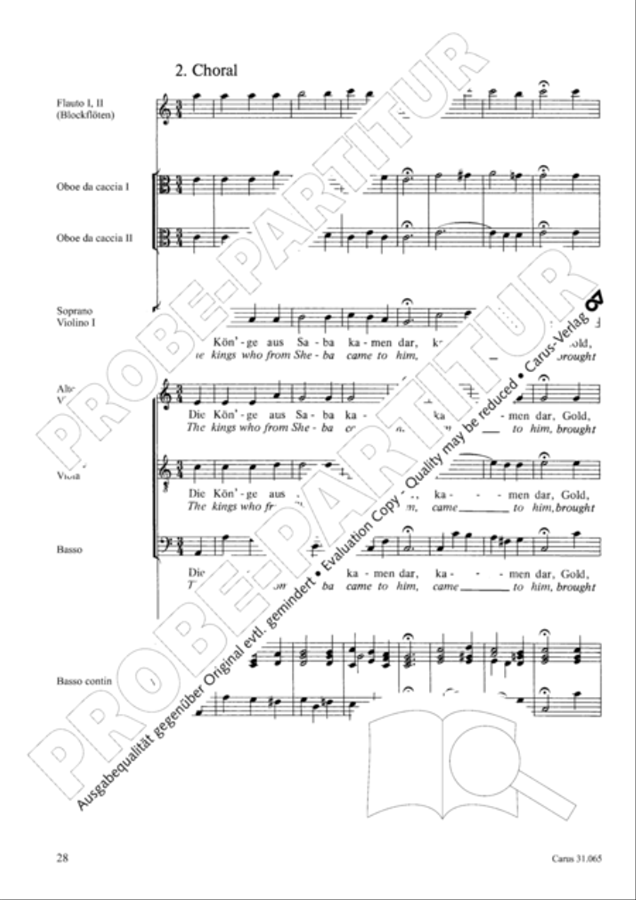They all shall day come out from Sheba (Sie werden aus Saba alle kommen) TB scores gallery preview page 29