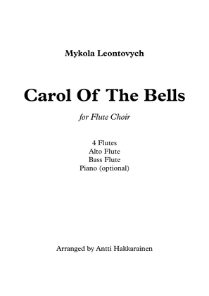 Book cover for Carol Of The Bells - Flute Choir