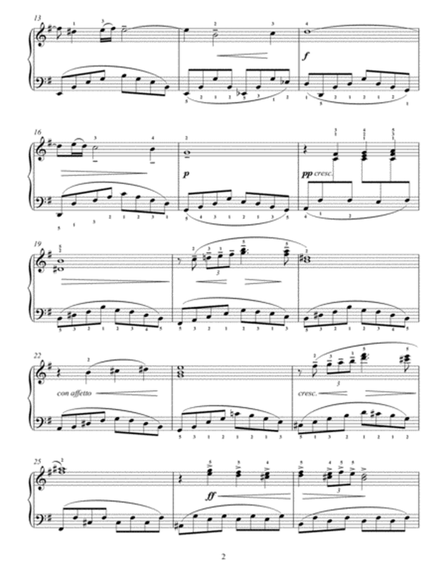 Elegie (No.1 from Morceaux de Fantasie, Op.3)