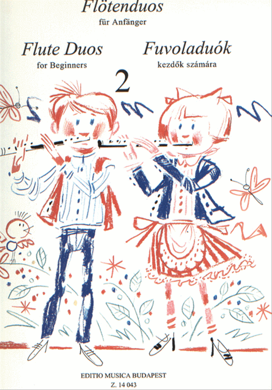Flötenduos für Anfänger II Flute Trio scores gallery preview page 1