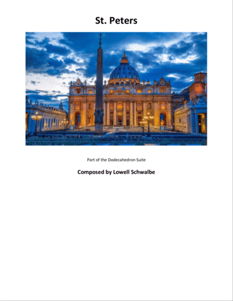 St. Peter's St. Peter's Full Orchestra scores gallery preview page 1