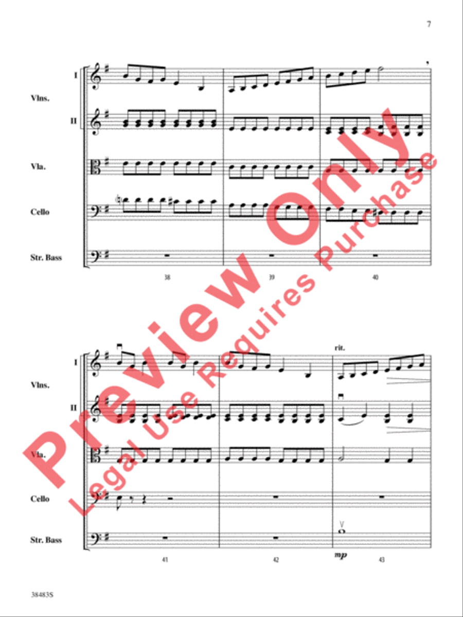 Sprites String Orchestra scores gallery preview page 8