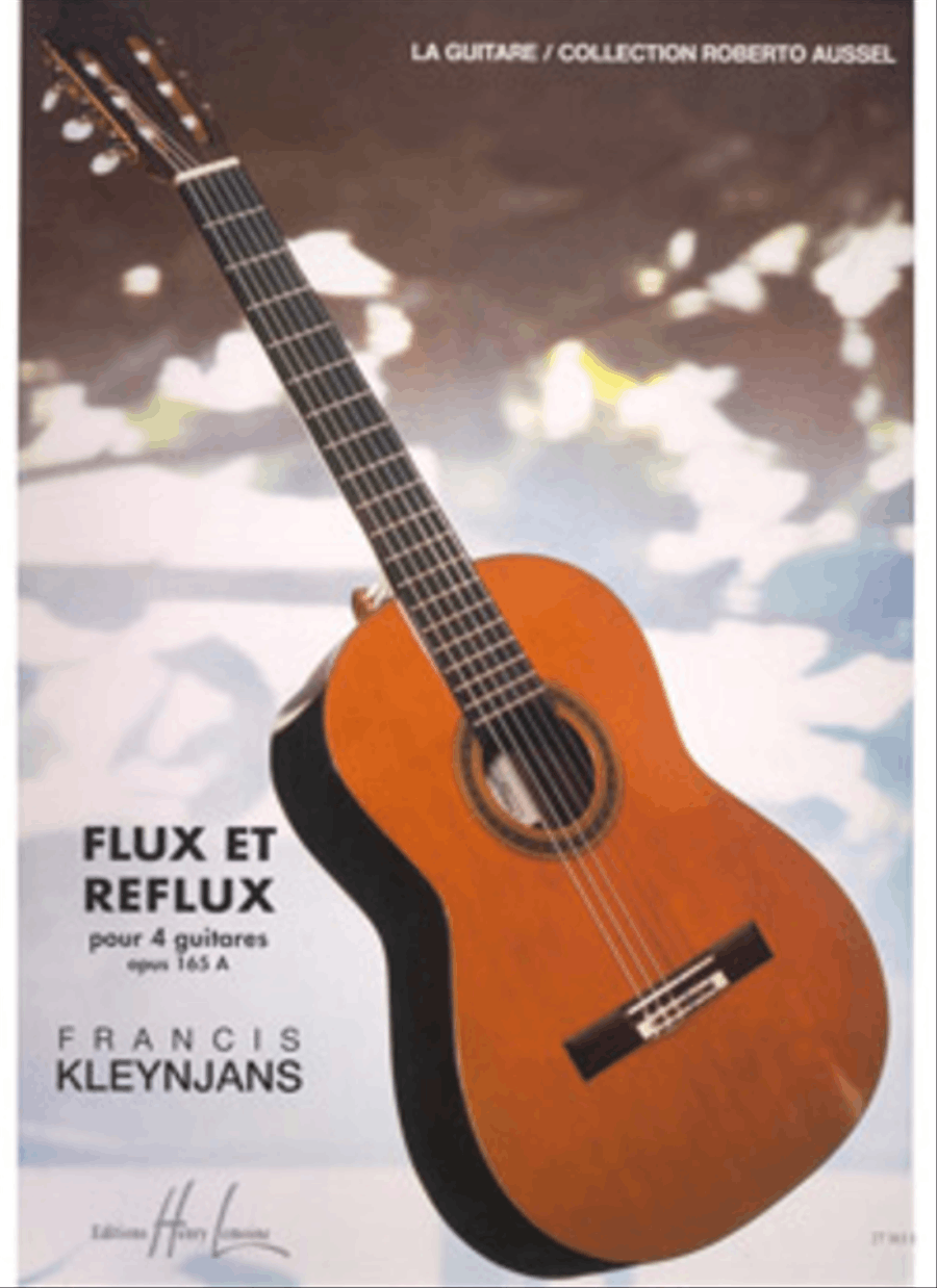 Flux et Reflux Op. 165A Guitar Ensemble scores gallery preview page 1