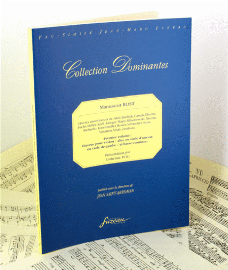 ROST Manuscript Viola scores gallery preview page 1