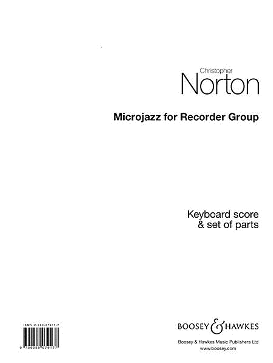 Microjazz for Recorder Group Recorder scores gallery preview page 1