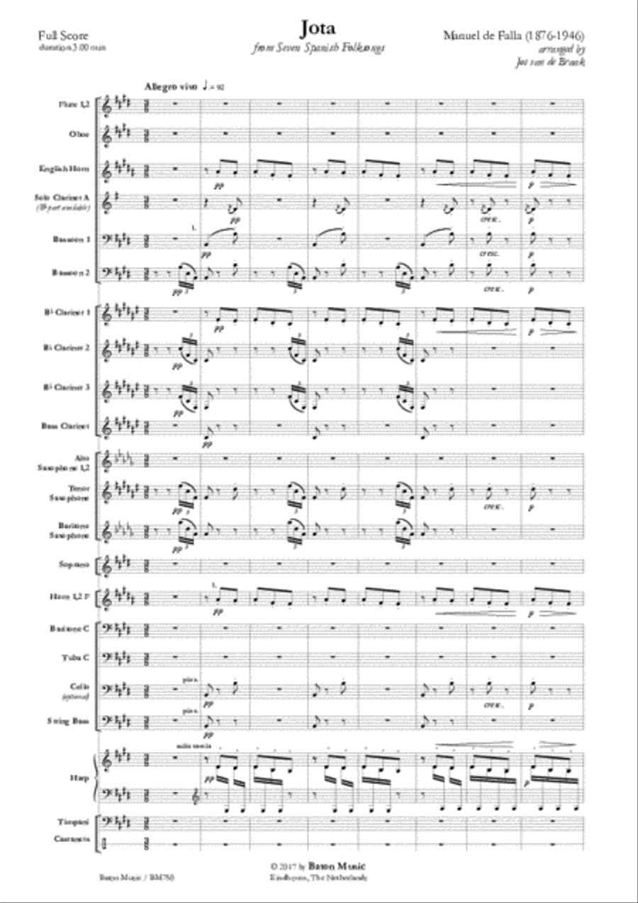 Jota Concert Band scores gallery preview page 2