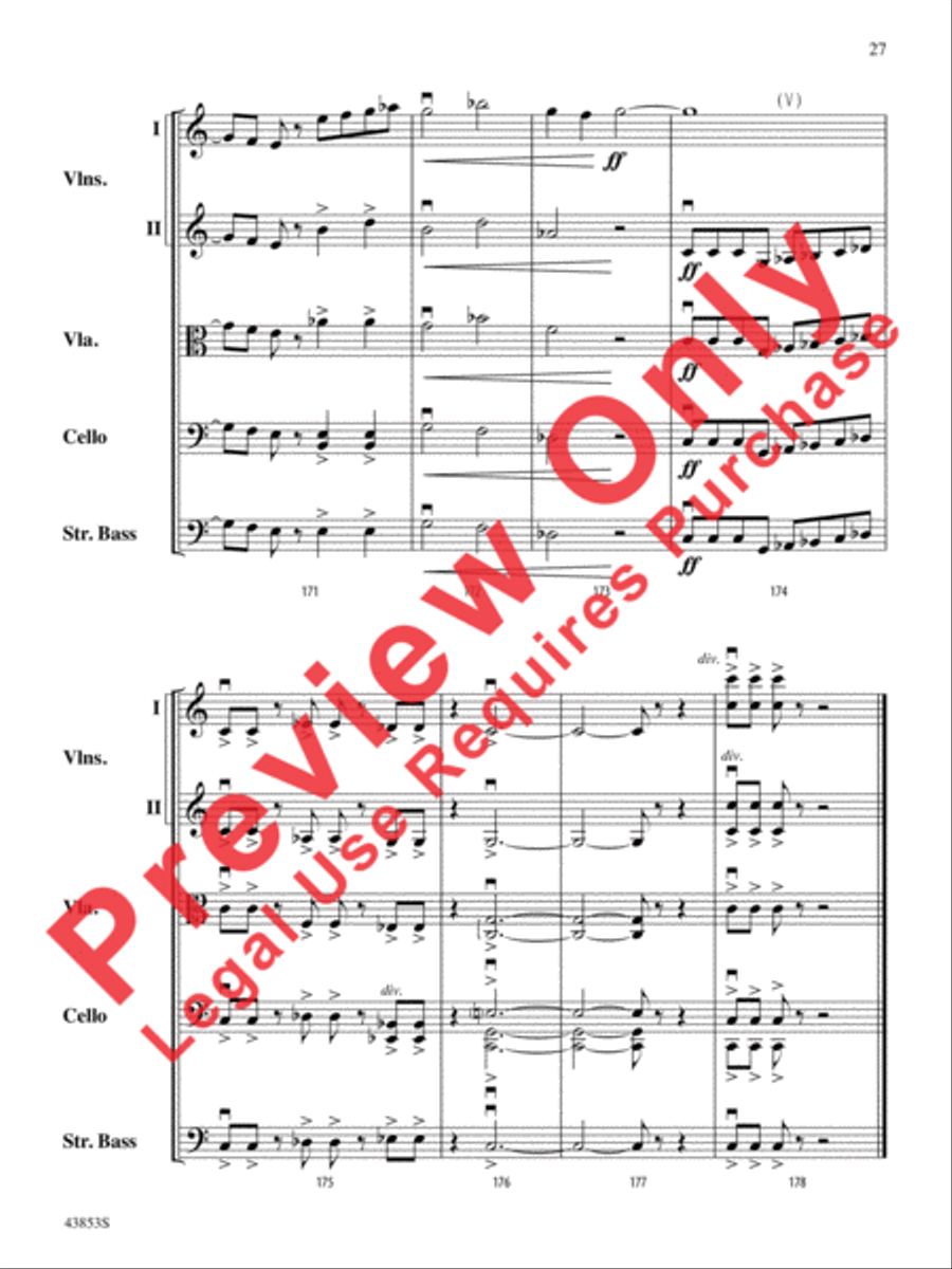 Miraj String Orchestra scores gallery preview page 28