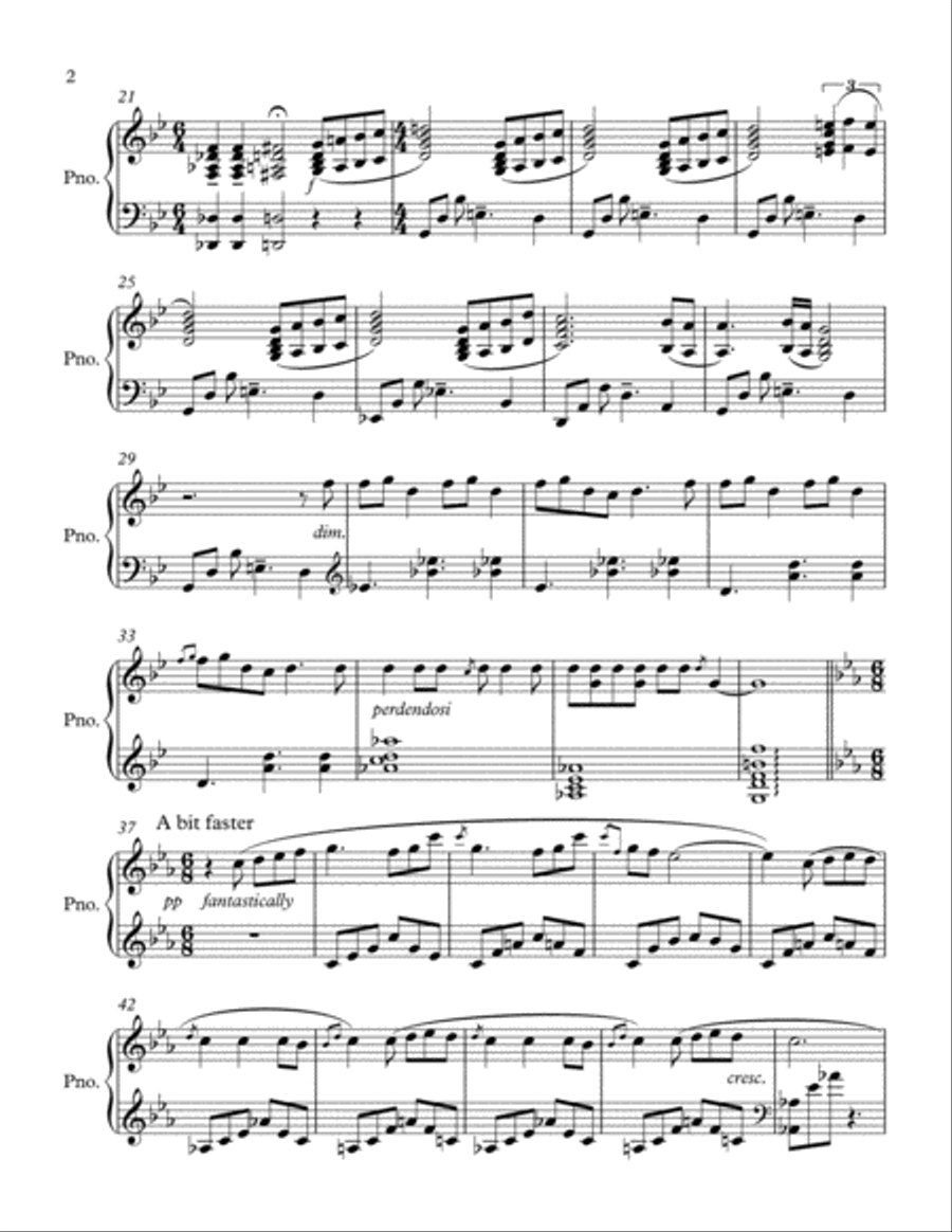 The Brook Piano Solo scores gallery preview page 2