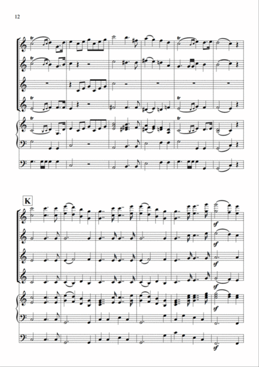 The Wedding March Set of Parts scores gallery preview page 10