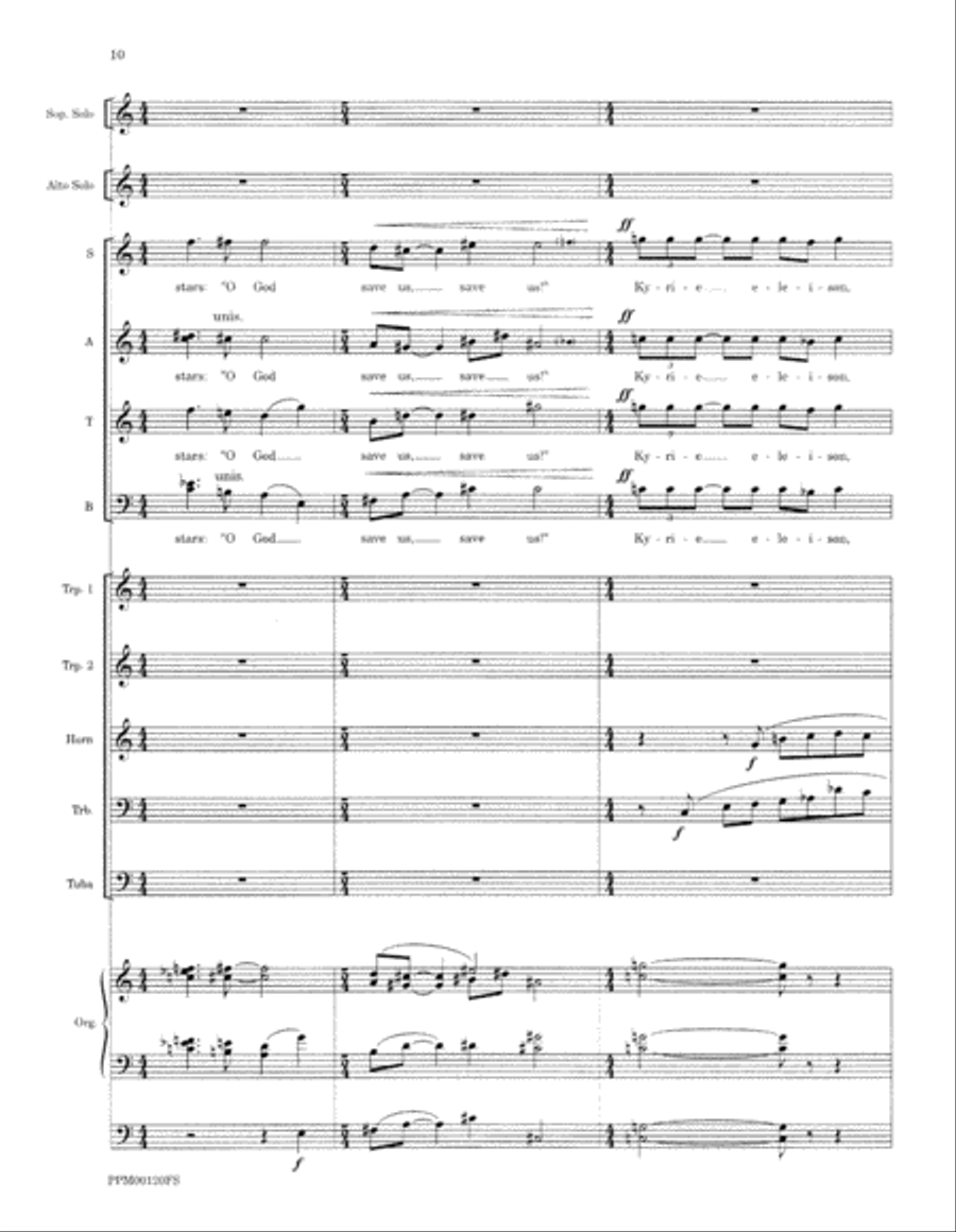 Transfiguration: An Ecumenical Mass - Full Score Divisi scores gallery preview page 13
