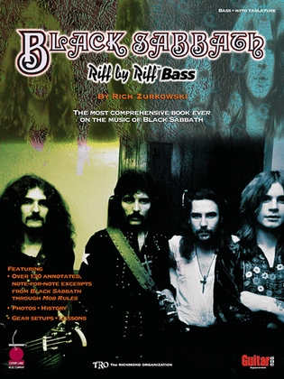 Book cover for Black Sabbath – Riff by Riff Bass