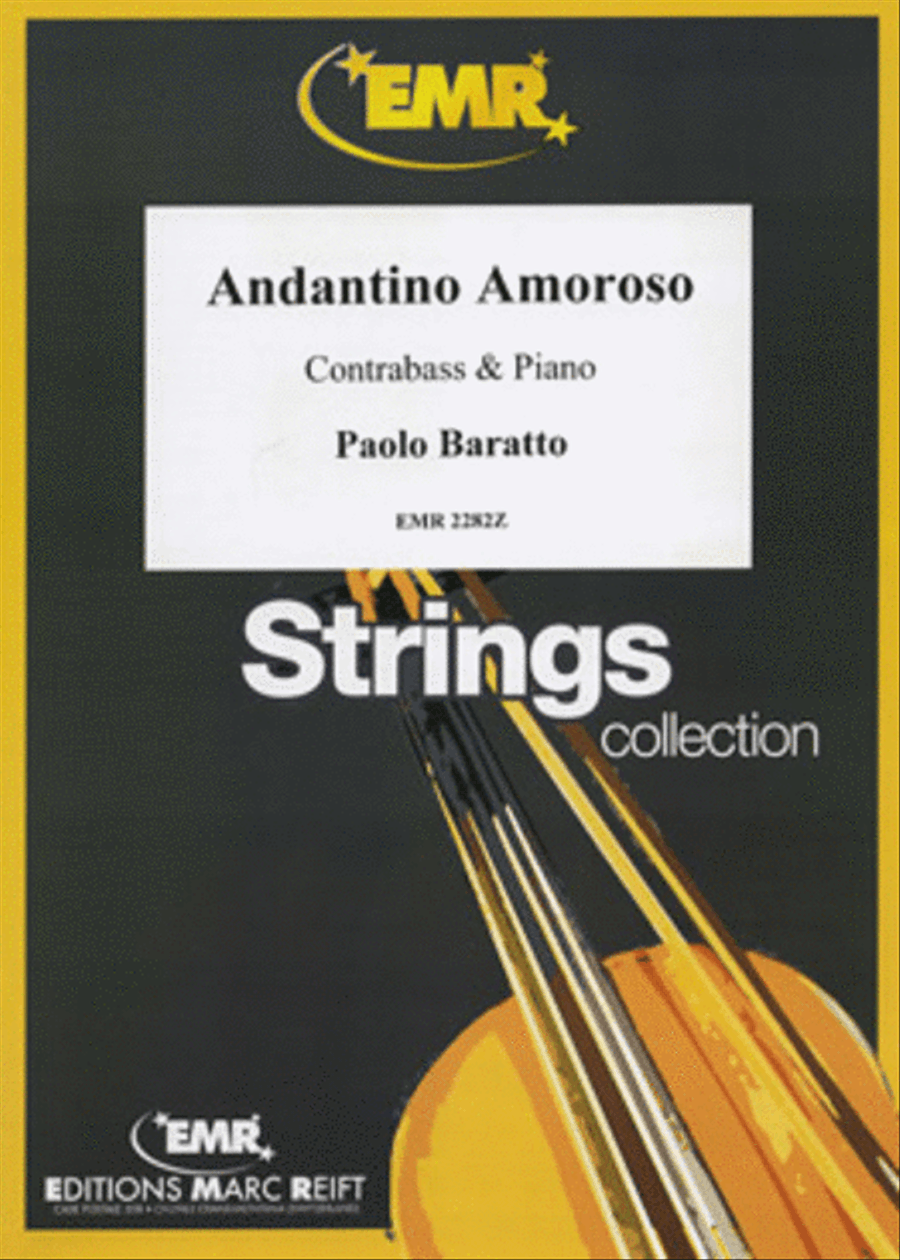 Andantino Amoroso Andantino Amoroso Double Bass scores gallery preview page 1