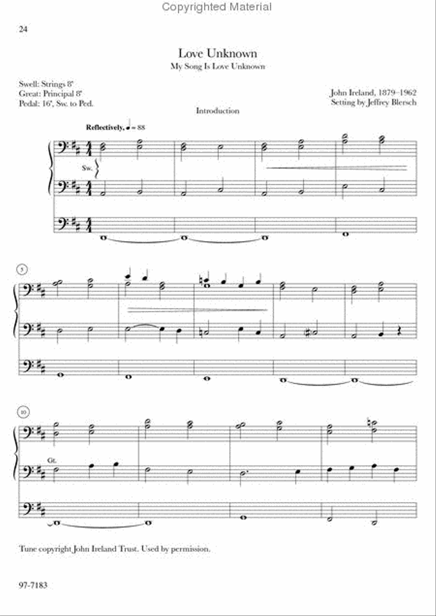 Introductions, Harmonizations, Accompaniments, Interpretations, Vol. 3 Organ scores gallery preview page 7