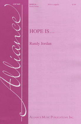 Book cover for Hope Is...