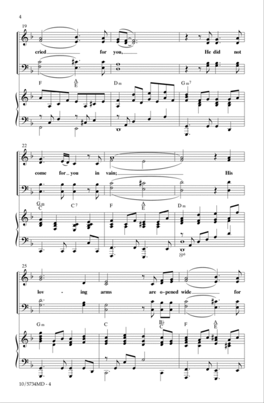 Bethlehem Morning Bethlehem Morning 4-Part scores gallery preview page 4