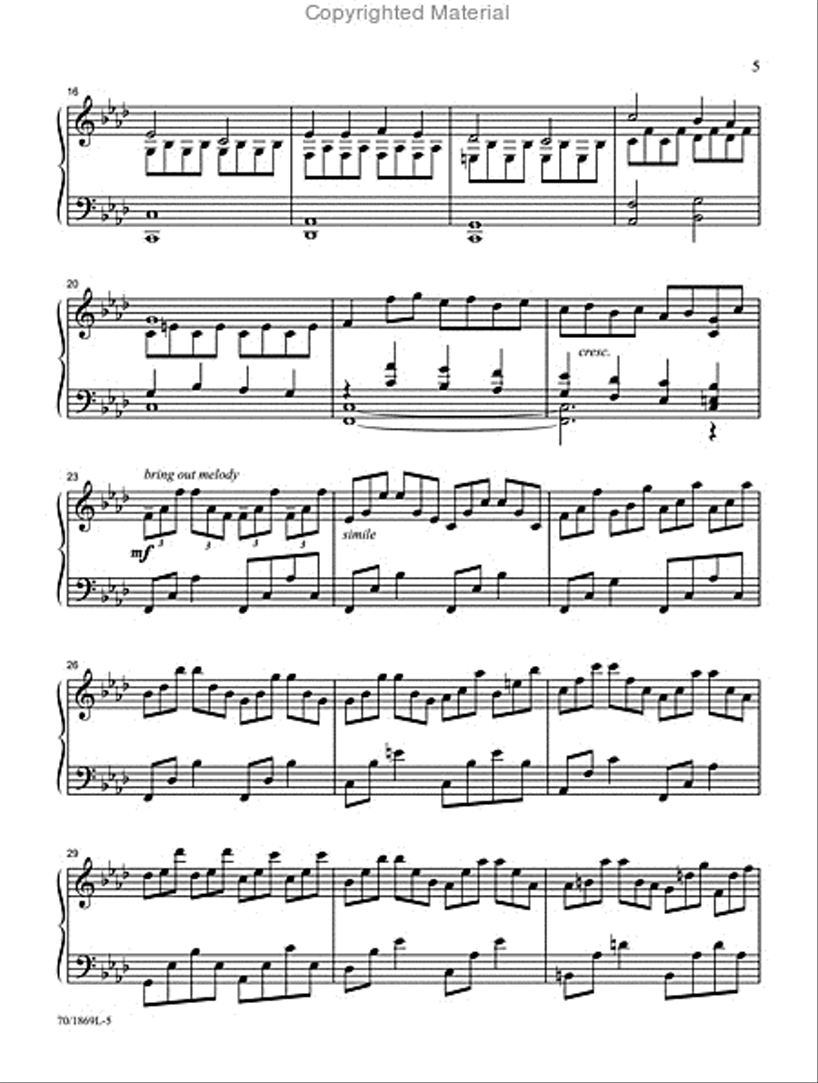 The Path to the Cross The Path to the Cross Piano Solo scores gallery preview page 3