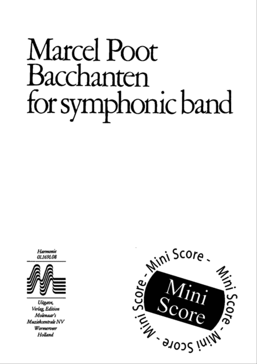 Bacchanten Bacchanten Concert Band scores gallery preview page 3