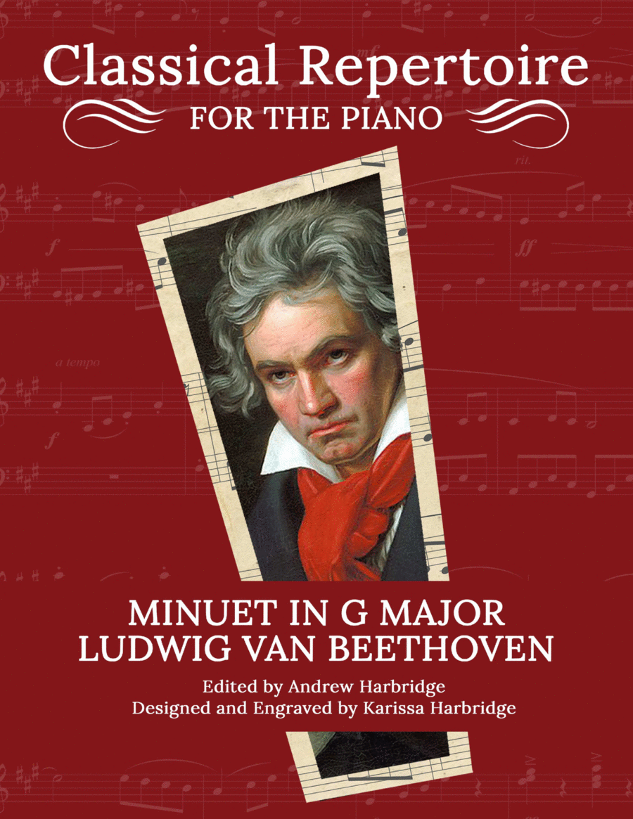 Minuet in G Major, WoO 10, No. 2 Piano Solo scores gallery preview page 1
