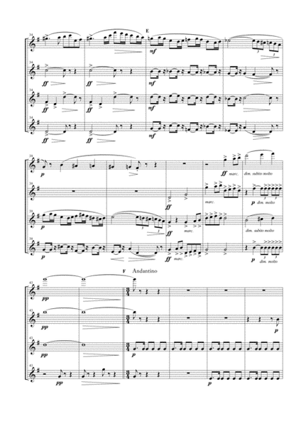 "L'Arlesienne Suite No. 2" for Flute Quartet image number null