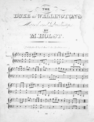 The Duke of Wellington's March and Quickstep