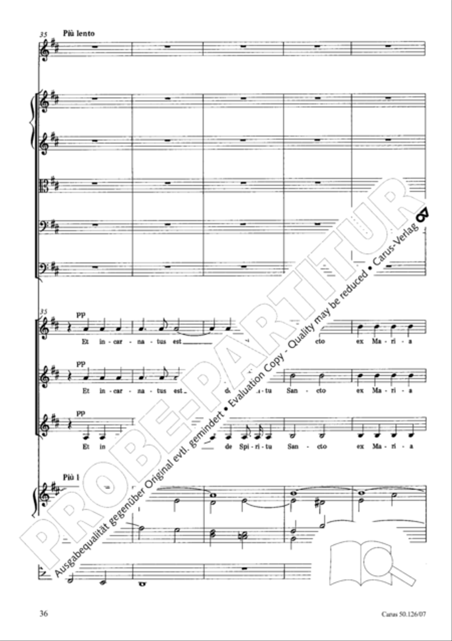 Mass in A major Mass in A major SSA scores gallery preview page 49