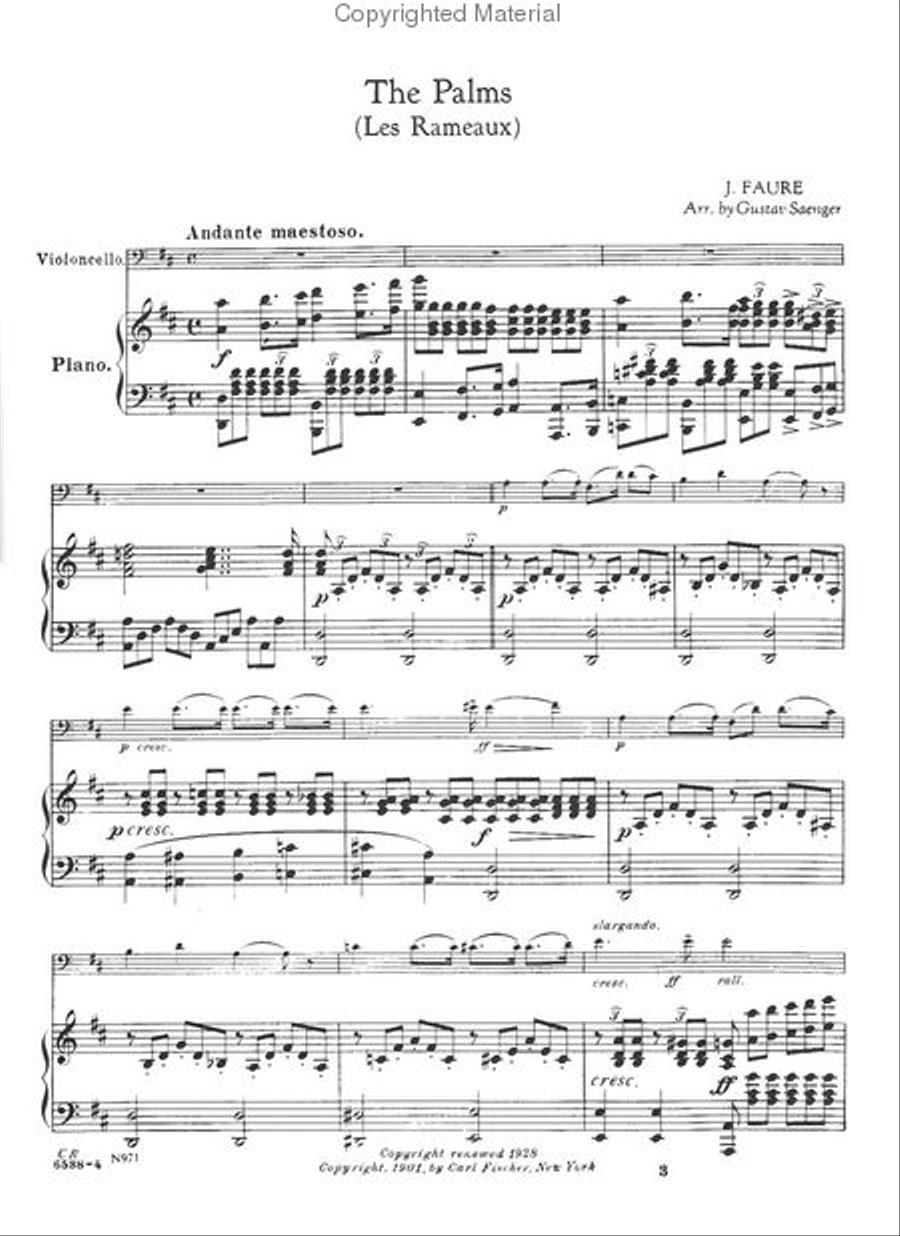 Cellist's Solo Album Piano scores gallery preview page 2