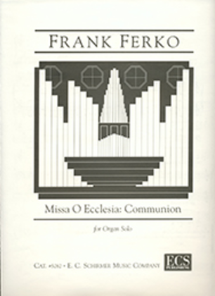 Book cover for Missa O Ecclesia: Communion