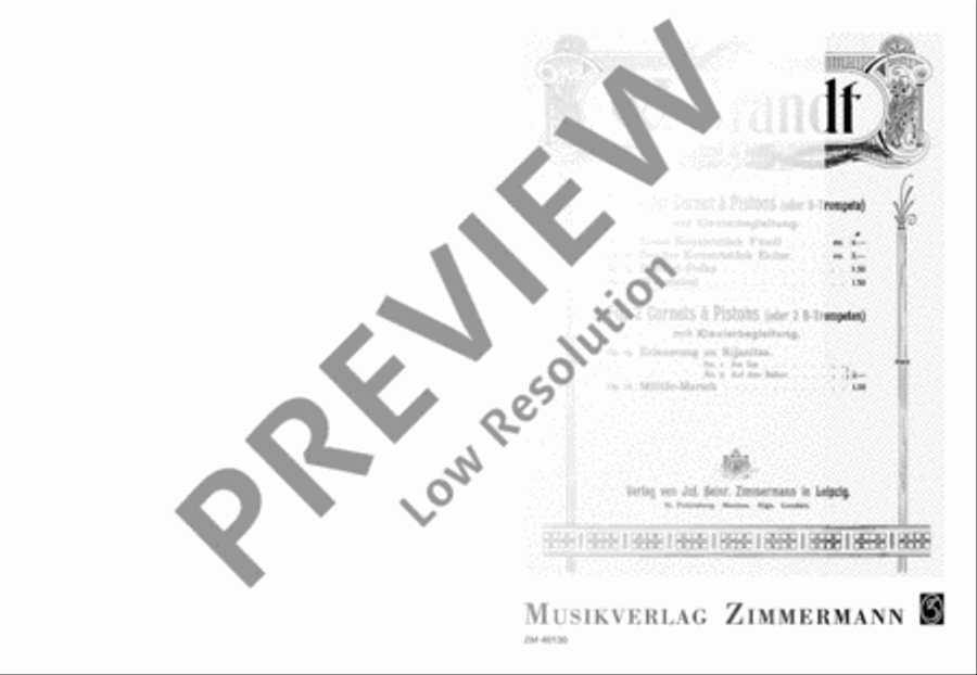 Lullaby (Berceuse) Lullaby (Berceuse) Cornet scores gallery preview page 7