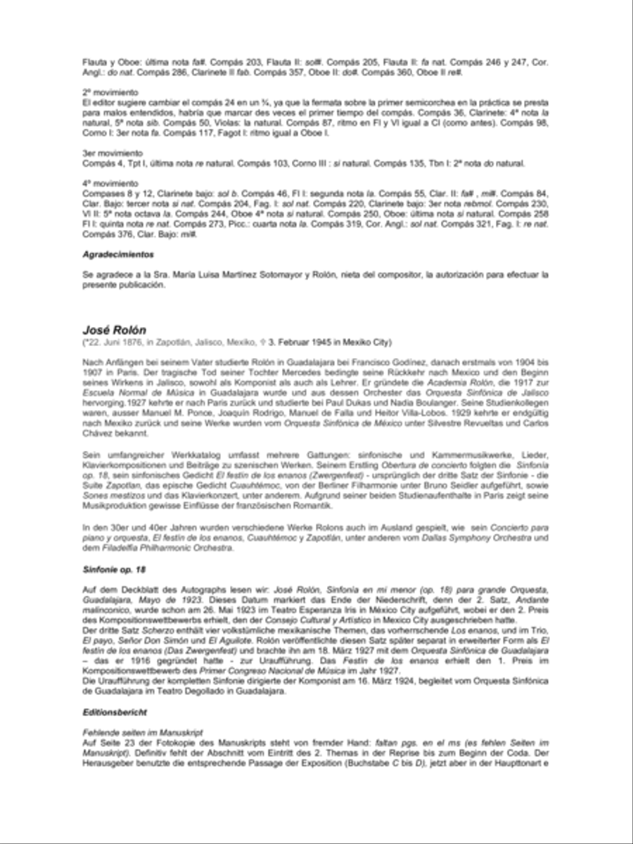 Sinfonia op. 18 Orchestra scores gallery preview page 3