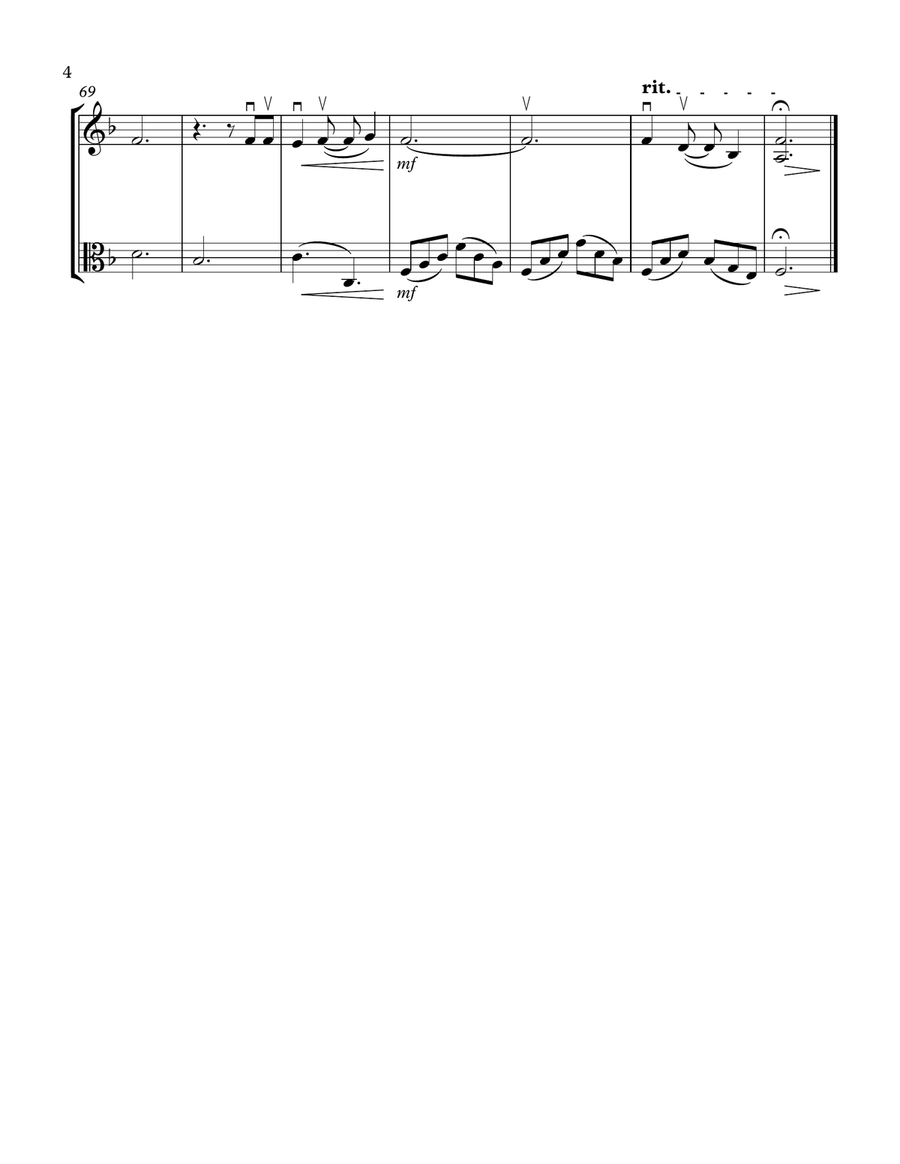What A Wonderful World String Duet scores gallery preview page 4