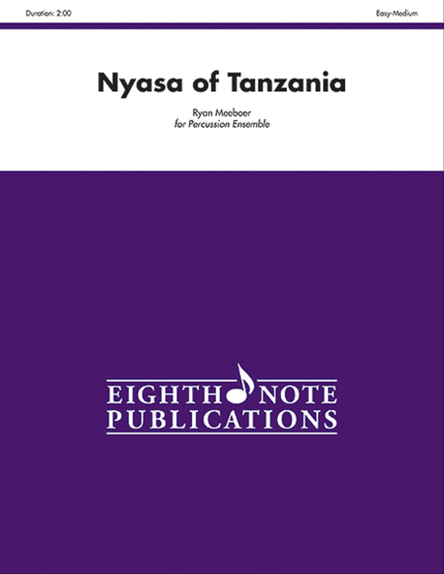 Nyasa of Tanzania Percussion Ensemble scores gallery preview page 1