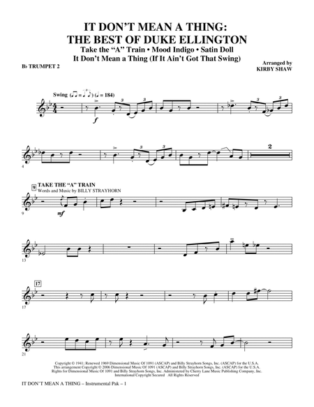 It Don't Mean A Thing: The Best Of Duke Ellington (Medley) - Bb Trumpet 2
