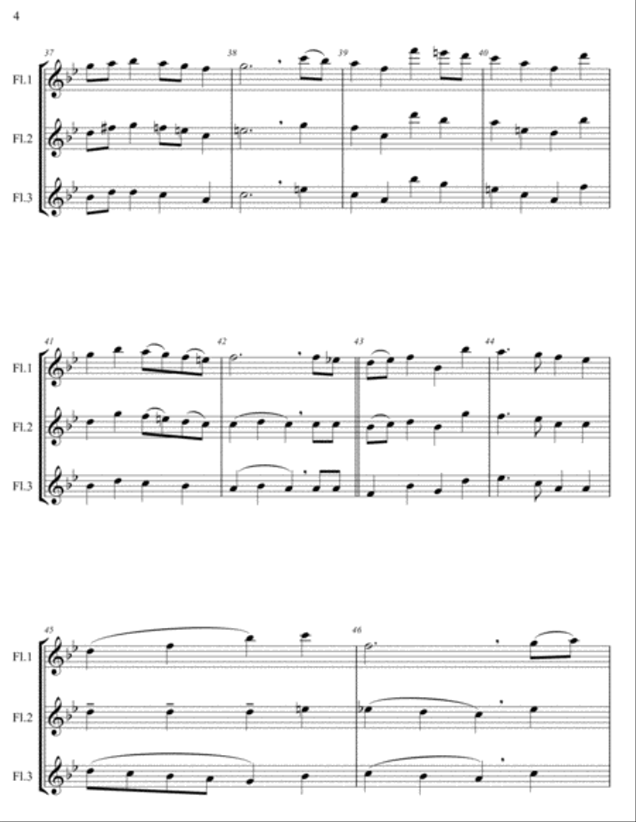 Millennium - Flute Trio Millennium - Flute Trio Flute Trio scores gallery preview page 5
