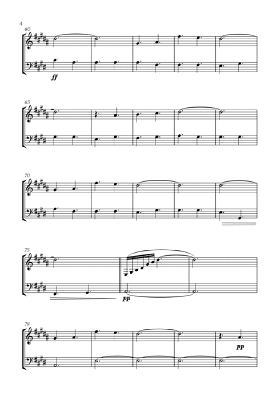 Golden Hour Woodwind Duet scores gallery preview page 4