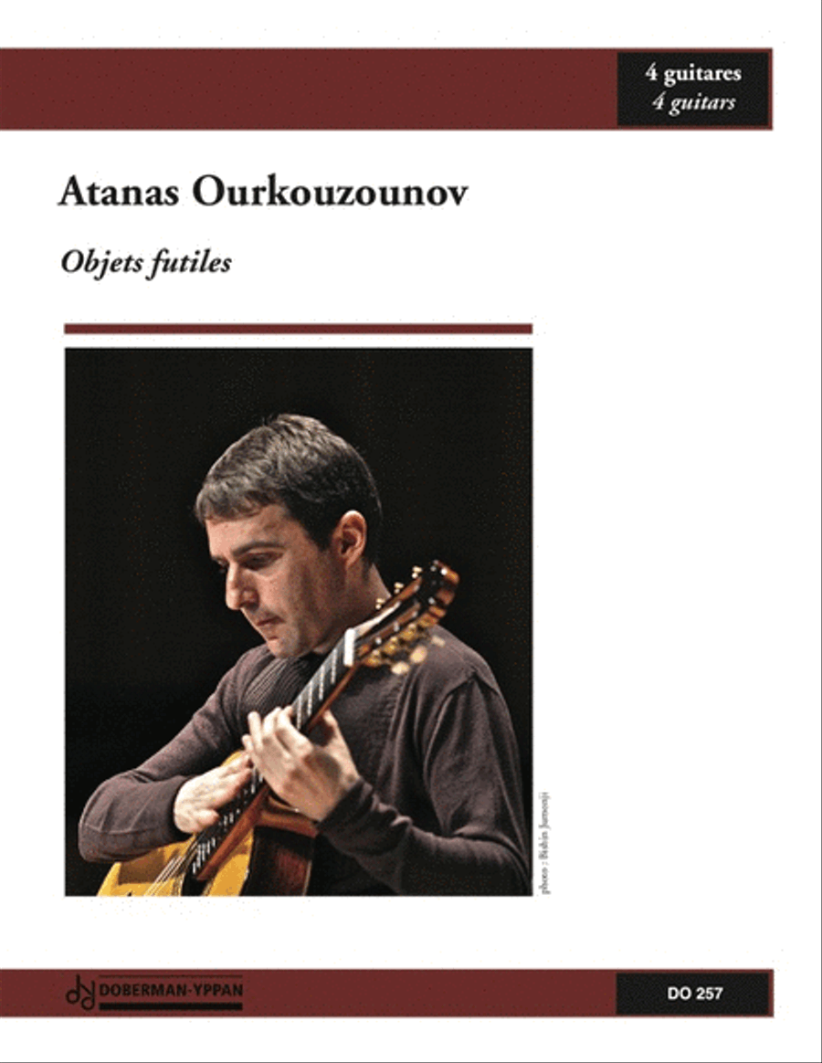 Objets futiles Guitar Ensemble scores gallery preview page 1